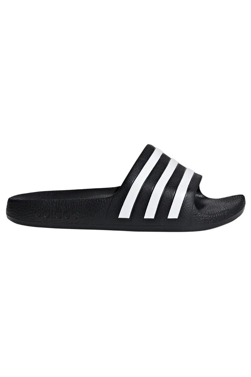 Adidas Adilette Aqua K Schwarze Gummipantoffeln