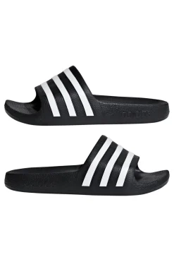 Adidas Adilette Aqua K Schwarze Gummipantoffeln