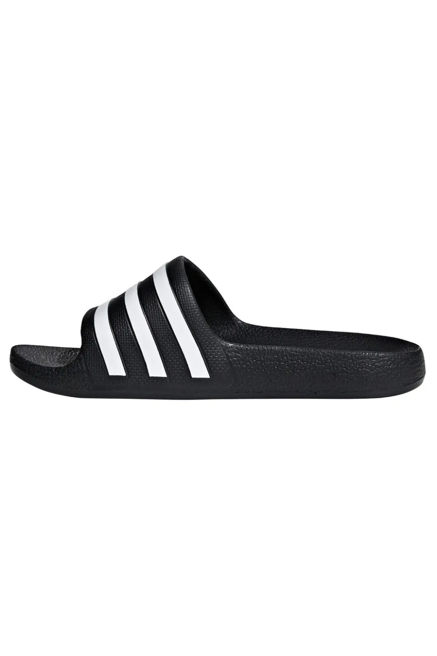 Adidas Adilette Aqua K Schwarze Gummipantoffeln