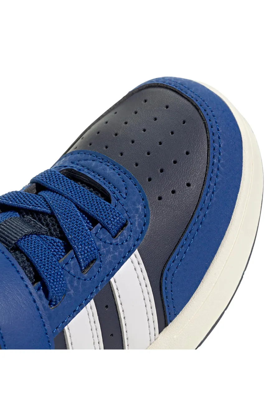 Adidas Breakbase C blaue Sneakers mit weißen 3-Streifen