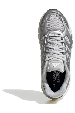 Adidas CrazyCaos 2000 Leichte Mesh-Sneaker in Silber