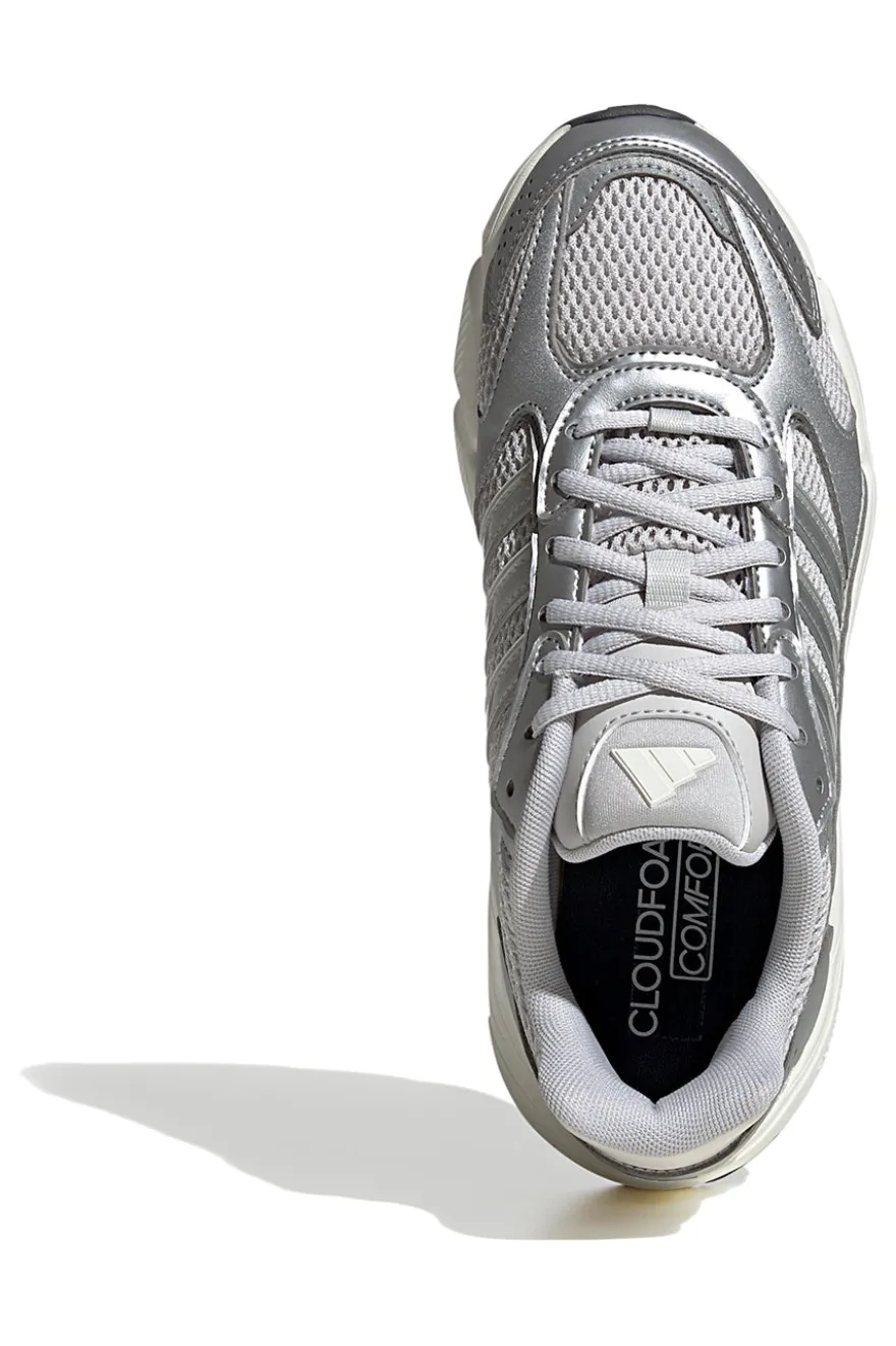 Adidas CrazyCaos 2000 Leichte Mesh-Sneaker in Silber