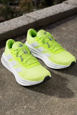 Adidas Galaxy 7 M Mesh-Laufschuhe in fluoreszierendem Gelb
