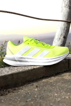 Adidas Galaxy 7 M Mesh-Laufschuhe in fluoreszierendem Gelb