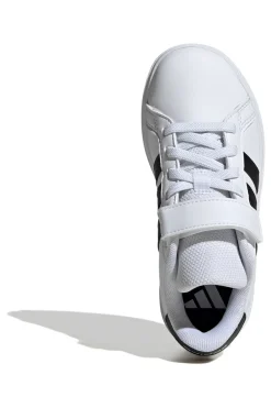 Adidas GRAND COURT 2 EL C Schwarze und weiße Turnschuhe