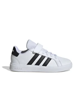 Adidas GRAND COURT 2 EL C Schwarze und weiße Turnschuhe