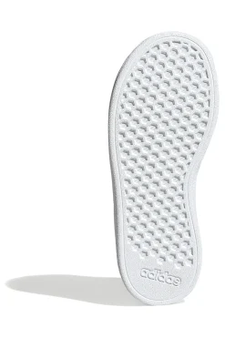 Adidas Grand Court 2 K Weiße Sneakers mit schwarzen Streifen