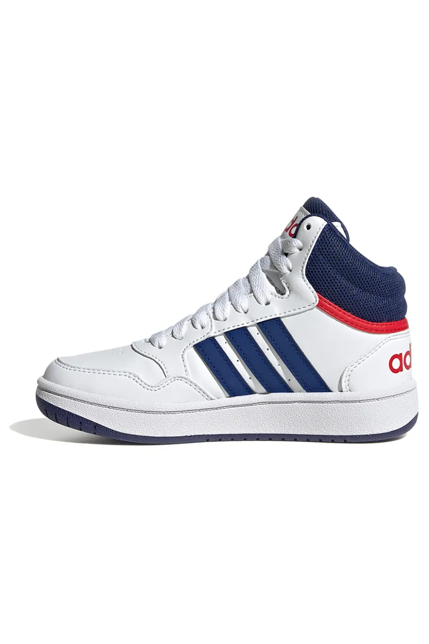 Adidas HOOPS 3.0 MID K BIANCO