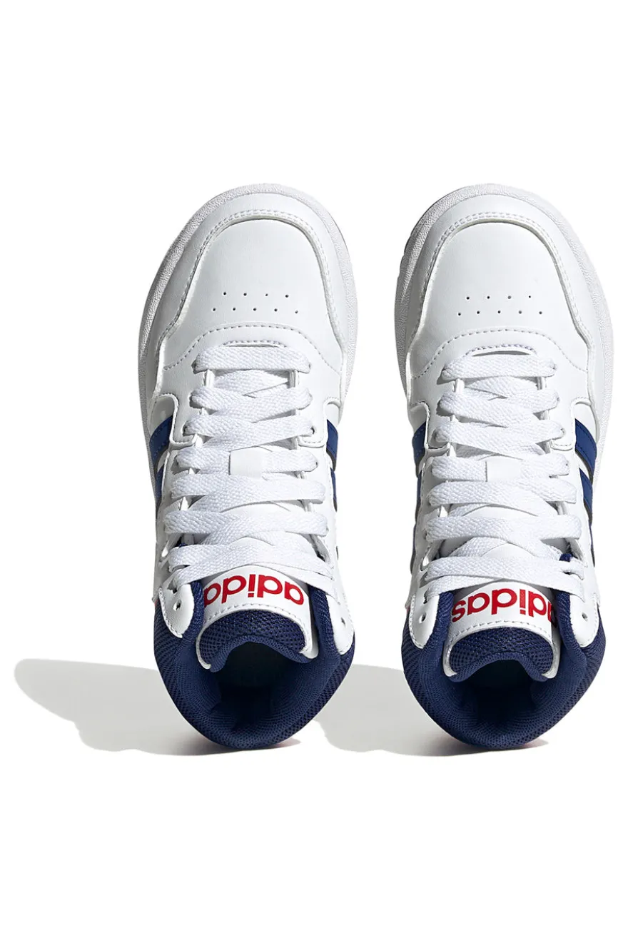 Adidas HOOPS 3.0 MID K BIANCO
