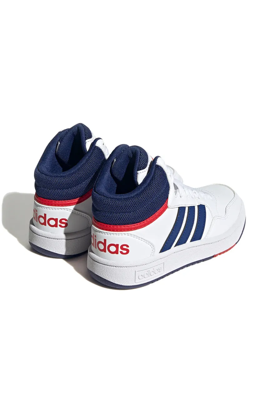 Adidas HOOPS 3.0 MID K BIANCO