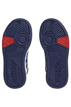 Adidas Hoops 3.0 Mid K Weiße hohe Turnschuhe