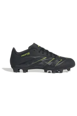 Adidas Predator Club FG/MG Schwarze Fußballschuhe mit Limettendetails