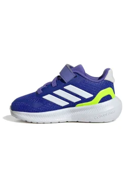 Adidas RUNFALCON 5 EL I Blauer Klett-Sneaker