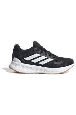 Adidas Runfalcon 5 J Schwarze Laufschuhe mit atmungsaktivem Obermaterial