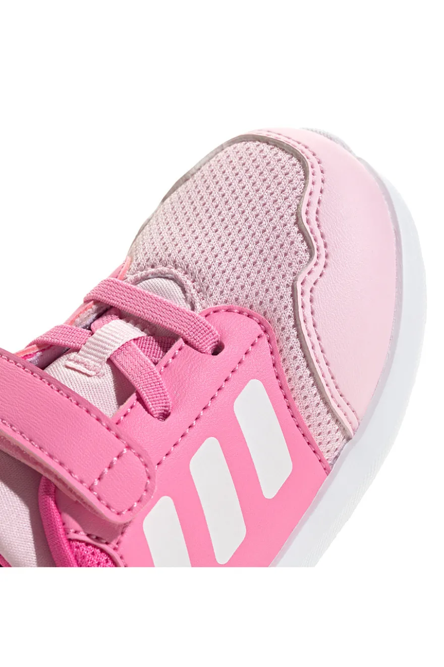 Adidas Tensaur Run 3 EL I Rosa Klett-Laufschuhe