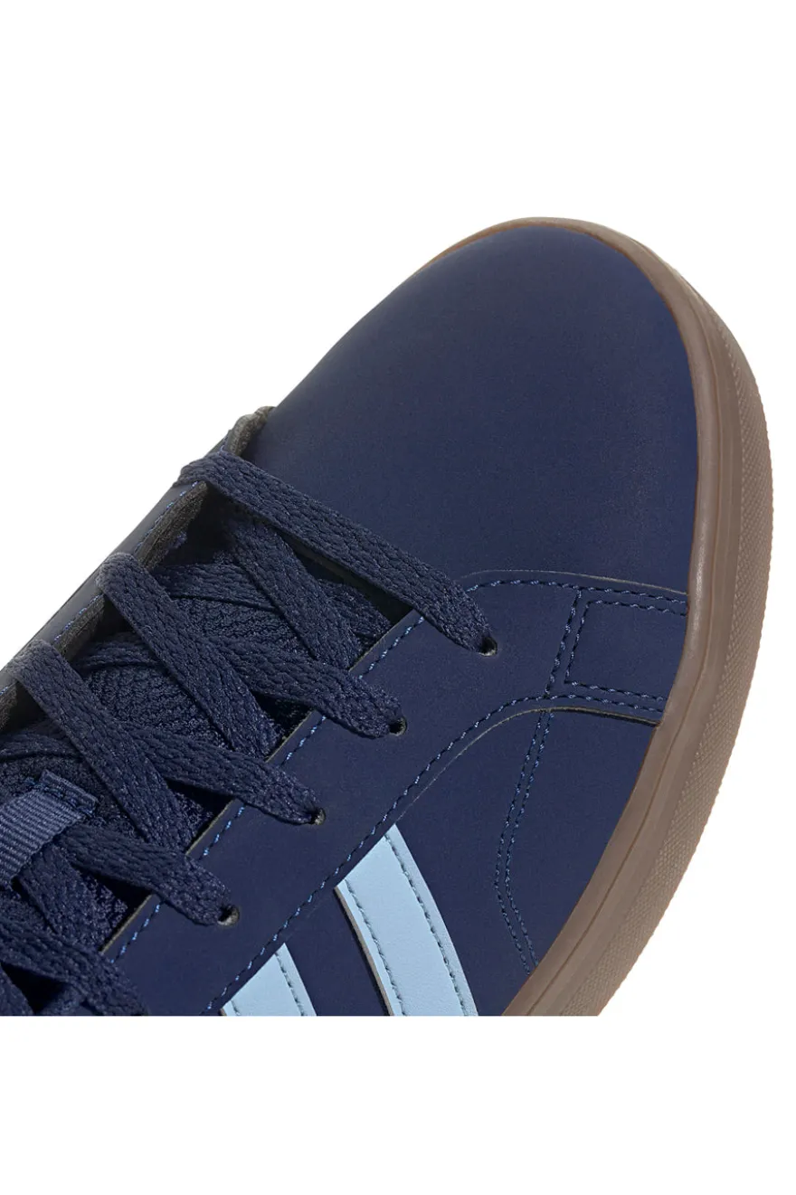 Adidas VS Pace 2 Navy Blue Skateboarding Sneakers with Light Blue Stripes