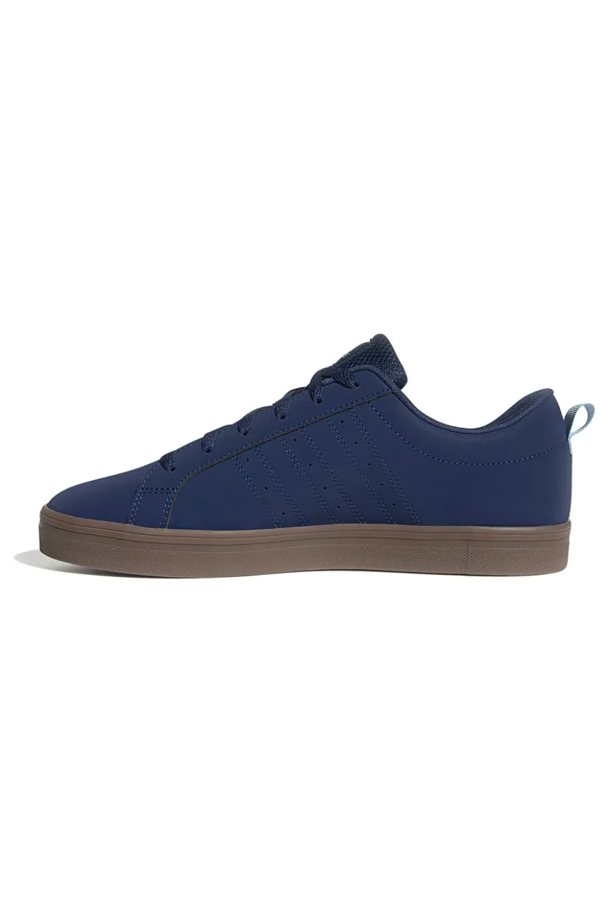 Adidas VS Pace 2 Navy Blue Skateboarding Sneakers with Light Blue Stripes