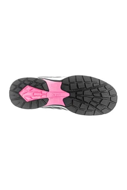 Albatros Twist Pink WNS Low S1P ESD HRO SRC Sicherheitsschuhe in Grau und Rosa