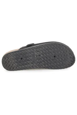 Altemberg 1310 Schwarze Schnallen-Clogs