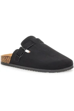 Altemberg 1310 Schwarze Schnallen-Clogs