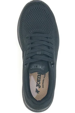 Altemberg GB2045 Schwarze Sneakers mit Memory Foam und Obermaterial aus Stoff