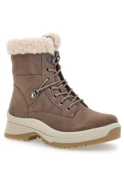 Altemberg SN2410262 Taupe Stiefeletten mit warmer Innenausstattung