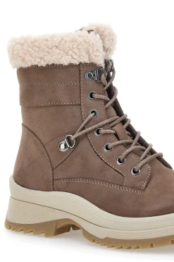 Altemberg SN2410262 Taupe Stiefeletten mit warmer Innenausstattung