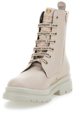 Anfibi Beige Con Cerniera Laterale LAURA BIAGIOTTI 94059392