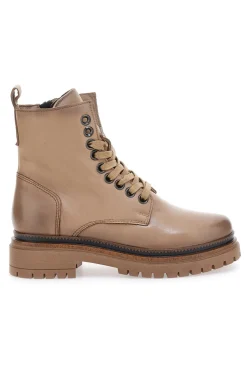 Anfibi Beige In Vera Pelle Pittarello Must Have T60209