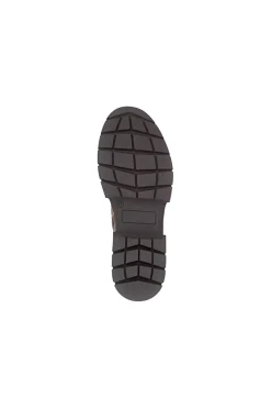 Anfibi marroni caldi con zip e suola carrarmato Bagatt D35ANC355000
