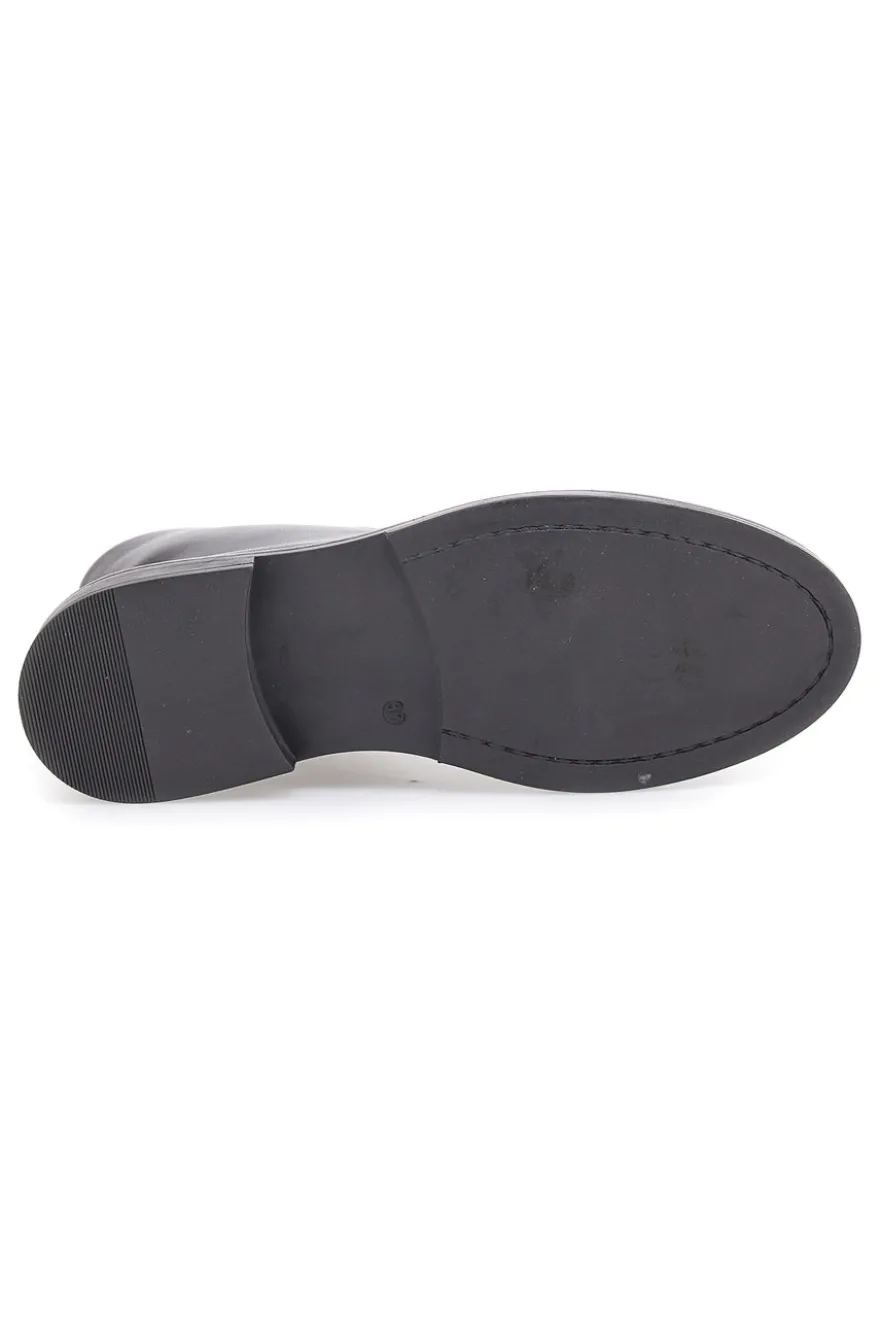 Anfibi moka in vera pelle Pittarello Must have T81224