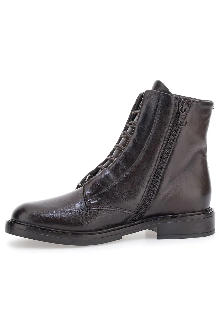 Anfibi moka in vera pelle Pittarello Must have T81224