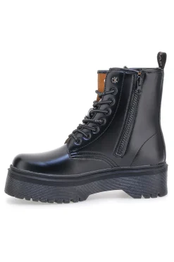 Anfibi Neri Con Flatform Gas Brighton