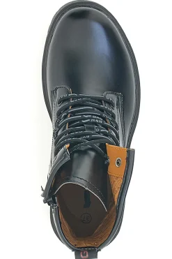 Anfibi Neri Con Flatform Gas Brighton