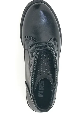 Anfibi Neri con Strass The First 493