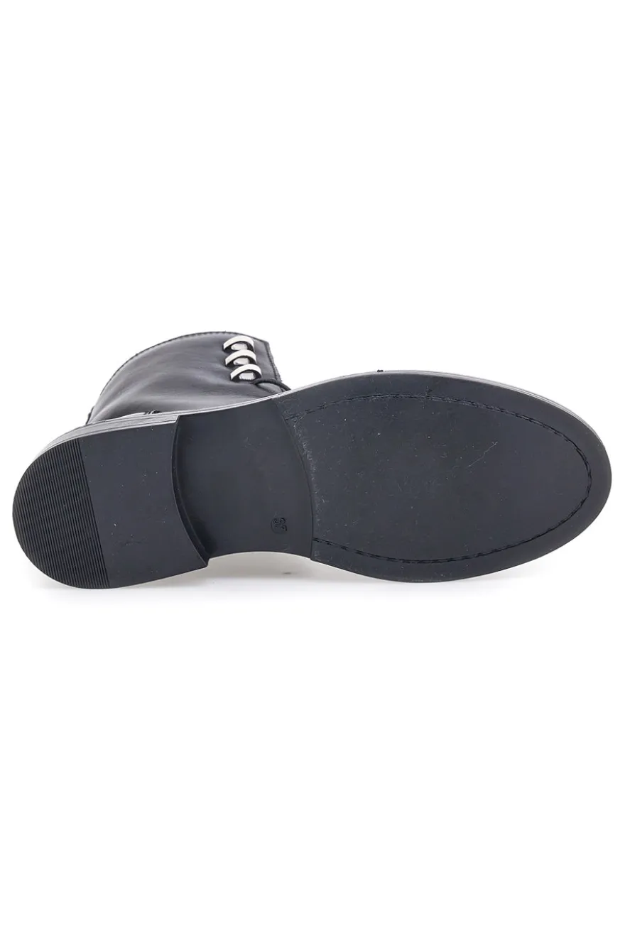 Anfibi neri in vera pelle Pittarello Must have T81208