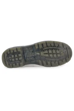 Anfibi neri lucidi stringati zip laterale Gas GAM521550
