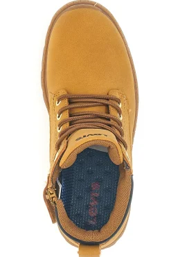 Anfibi ocra con collo imbottito e suola carrarmato Levi's Jax Plus