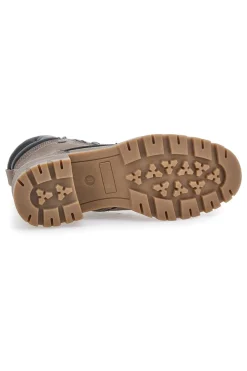 Anfibi taupe con doppia zip e interno caldo Altemberg 7