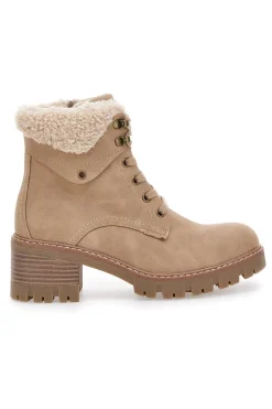 Anfibi taupe con interno caldo e suola carrarmato Altemberg 5