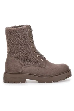 Anfibi Taupe con Pelo Esterno PITTARELLO LOVE 6904
