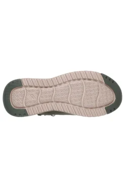 Anfibi verdi impermeabili con interno in pelliccia Skechers ON-THE-GO STELLAR ALPINE ADVENTURE