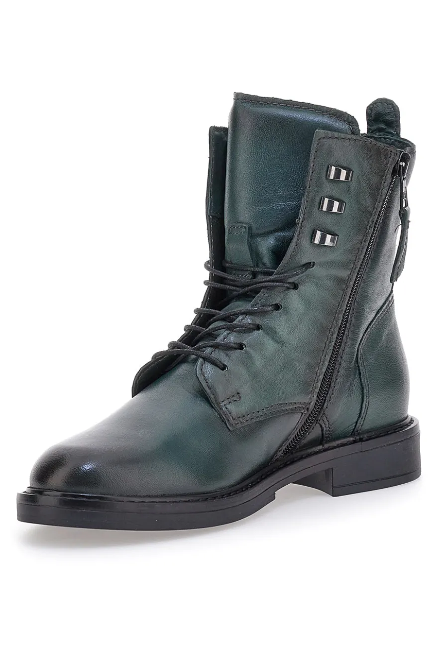 Anfibi Verdi In Vera Pelle Pittarello Must Have T81208