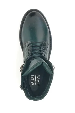 Anfibi Verdi In Vera Pelle Pittarello Must Have T81208