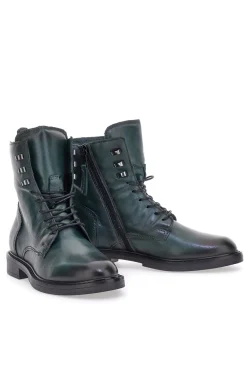 Anfibi Verdi In Vera Pelle Pittarello Must Have T81208