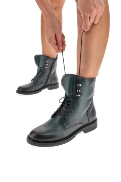 Anfibi Verdi In Vera Pelle Pittarello Must Have T81208
