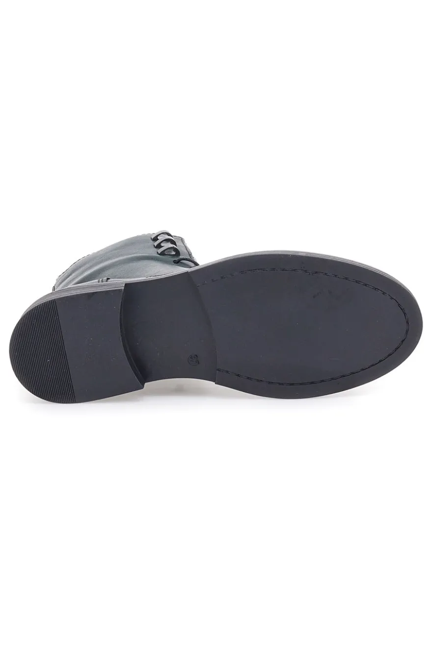 Anfibi Verdi In Vera Pelle Pittarello Must Have T81208