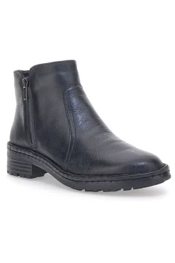 Ankle Boots in Vera Pelle Pittarello 379063 Neri