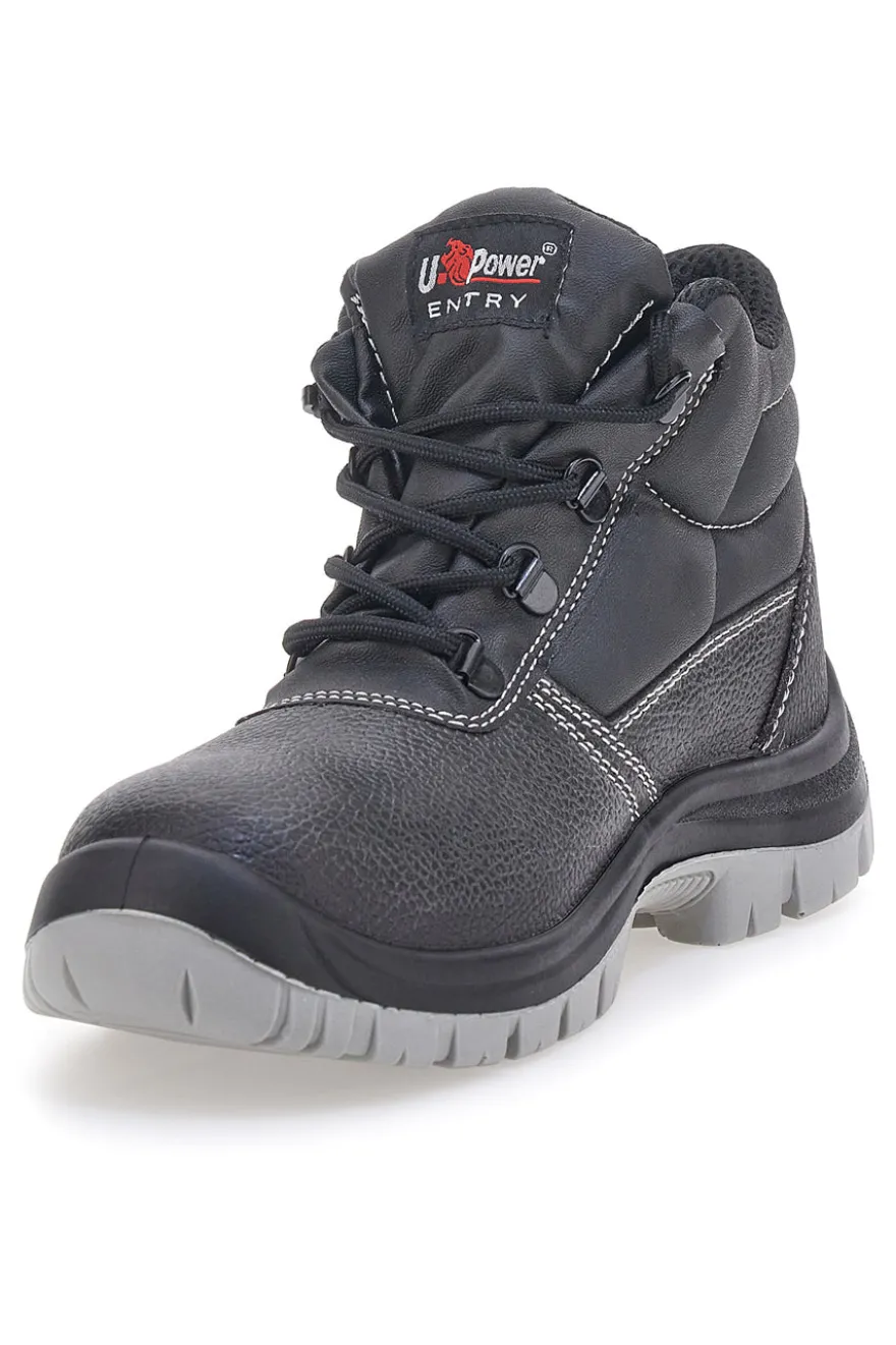 Antinfortunistiche alte nere in pelle idrorepellente U.Power Safe Rs L S3 FO SR