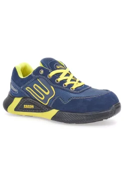 Antinfortunistiche blu giallo in pelle Blue Star BS180 S1PS SR